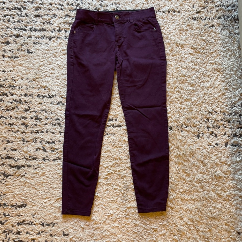 Maroon Jeans